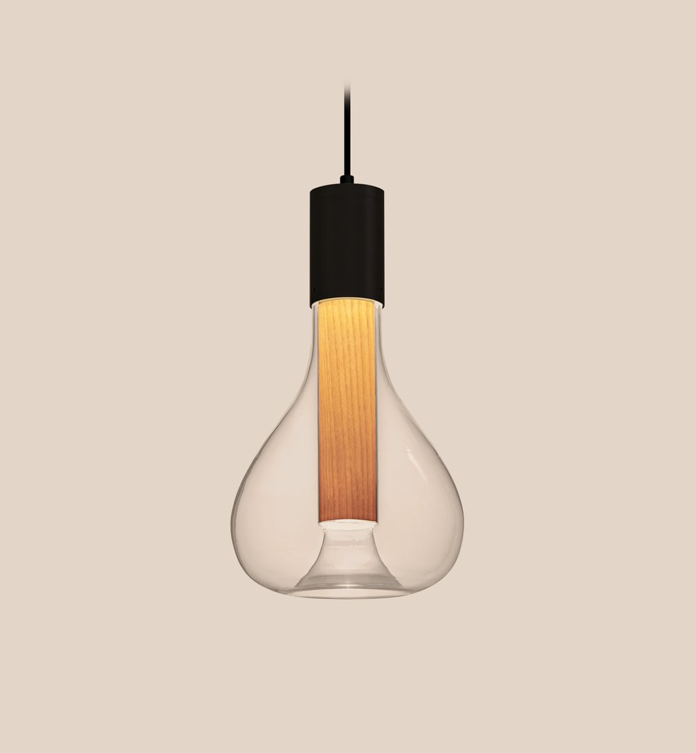 Eris Suspension Natural Beech - LZF Lamps on