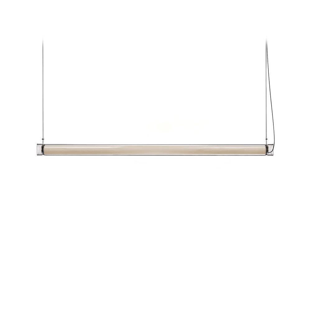 Estela Horizontal Suspension Ivory White - LZF Lamps on