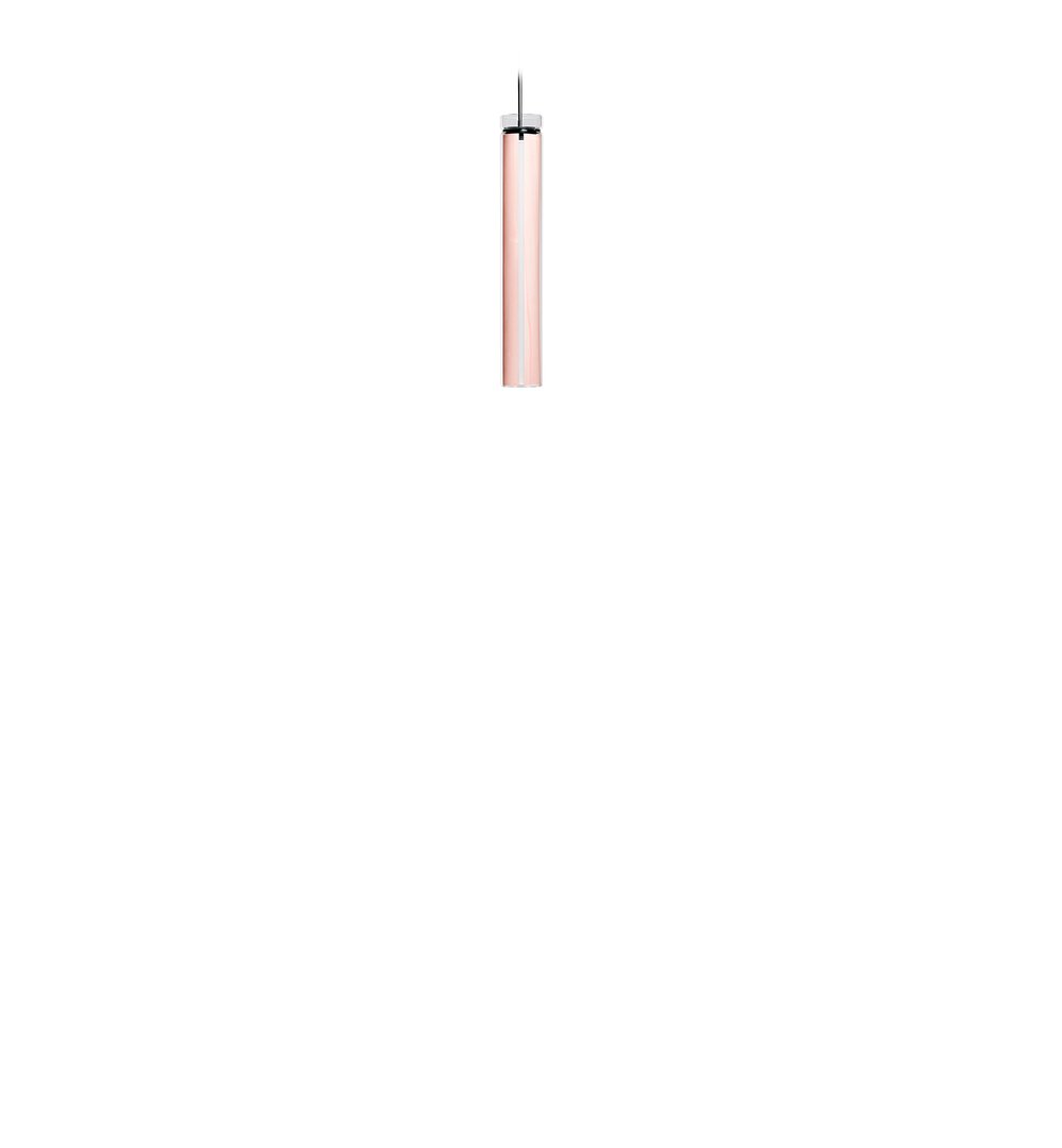 Estela Vertical Suspension Pale Rose - LZF Lamps on