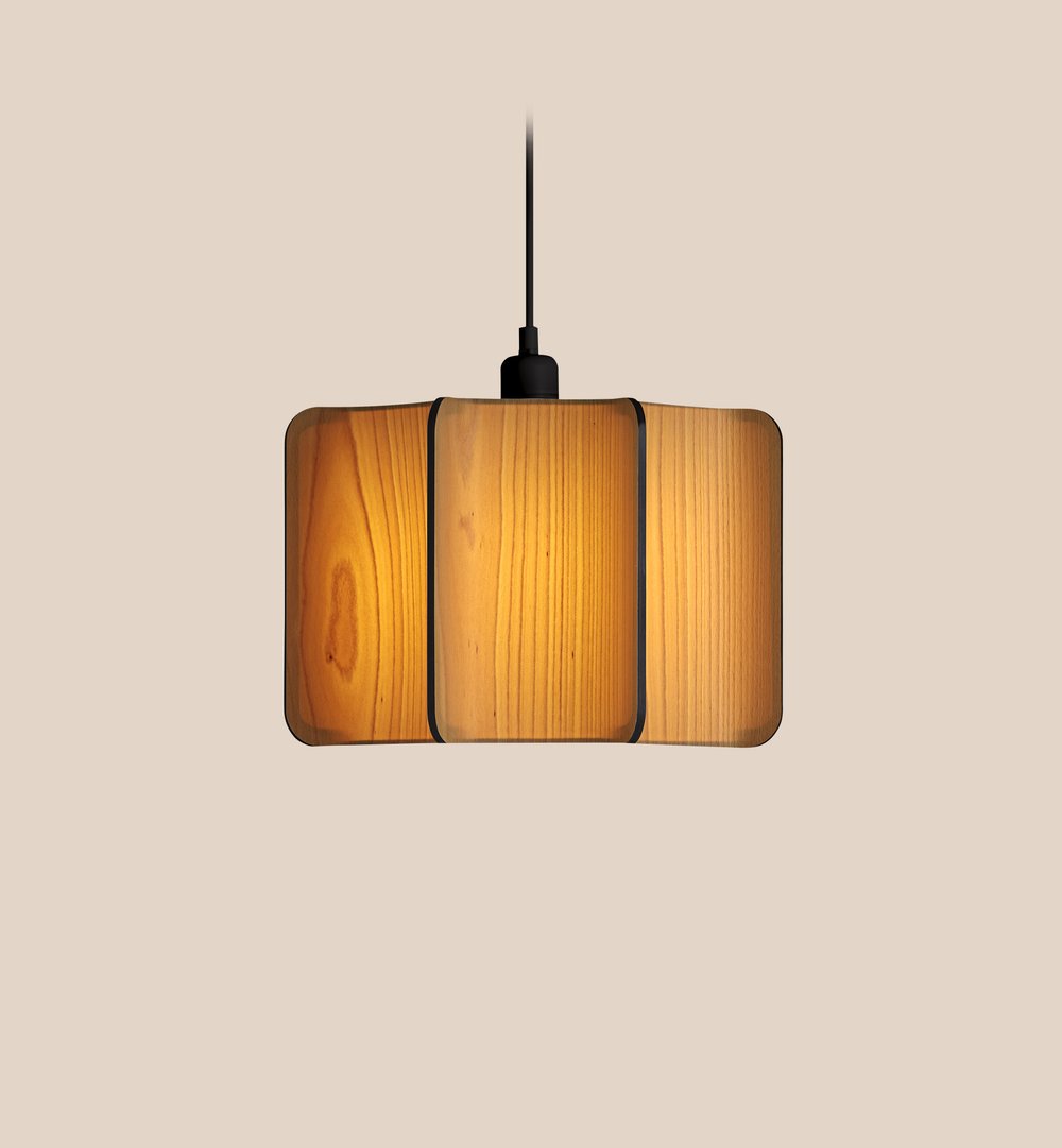 Kactos Suspension Natural Beech - LZF Lamps on