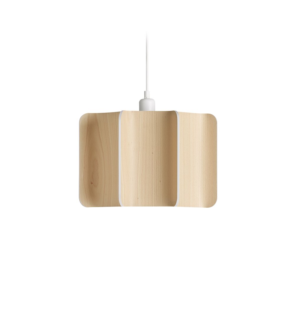 Kactos Suspension Natural Beech - LZF Lamps on