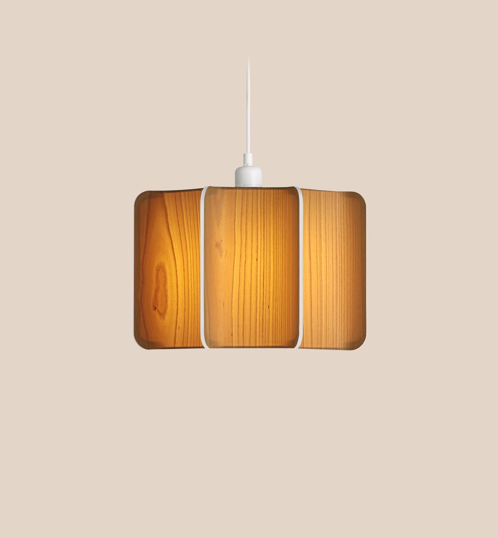 Kactos Suspension Natural Beech - LZF Lamps on