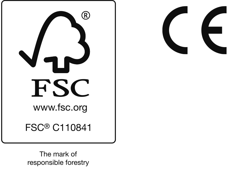 Certifications: FSC,CE